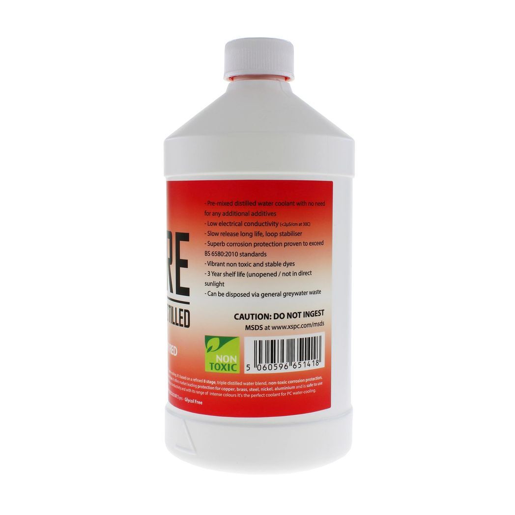 XSPC PURE Premix Distilled Coolant - UV Red