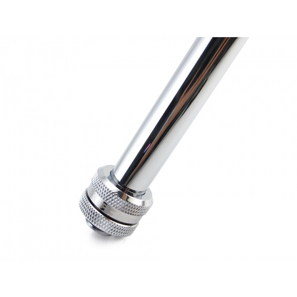 XSPC G1/4 to 14mm Rigid Tubing Triple Seal Fitting - Chrome (8 Pack)