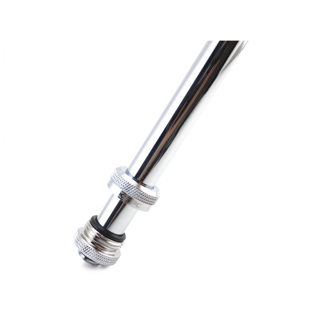 XSPC G1/4 to 14mm Rigid Tubing Triple Seal Fitting - Chrome (8 Pack)