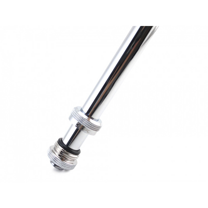 XSPC G1/4 to 14mm Rigid Tubing Triple Seal Fitting - Chrome (8 Pack)