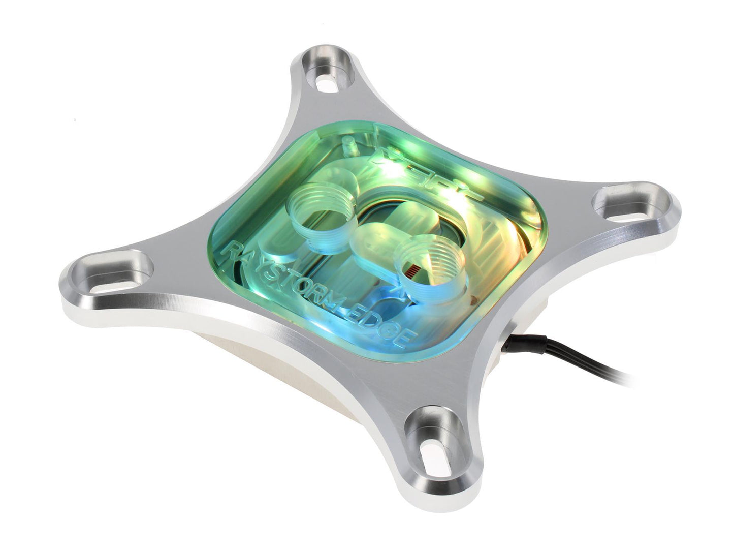 XSPC RayStorm EDGE aRGB CPU Waterblock INTEL - Silver