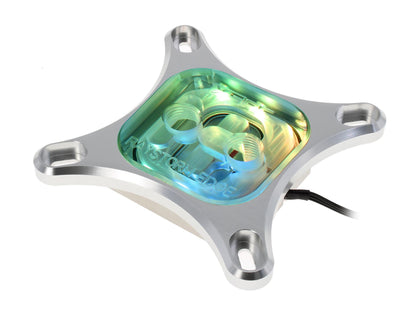 XSPC RayStorm EDGE aRGB CPU Waterblock INTEL - Silver