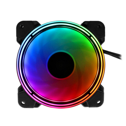 XSPC RGB Series  2, PWM 800-2200RPM 5V 3Pin aRGB 120mm Fan