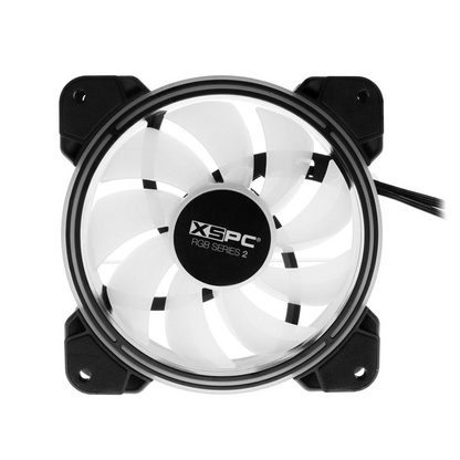 XSPC RGB Series  2, PWM 800-2200RPM 5V 3Pin aRGB 120mm Fan