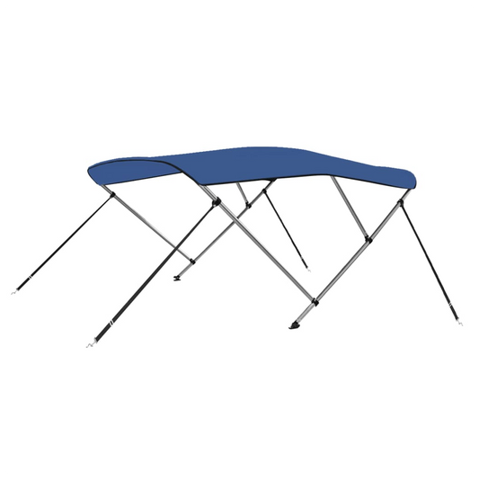 3 Bow Bimini Top Blue 183x140x137 cm
