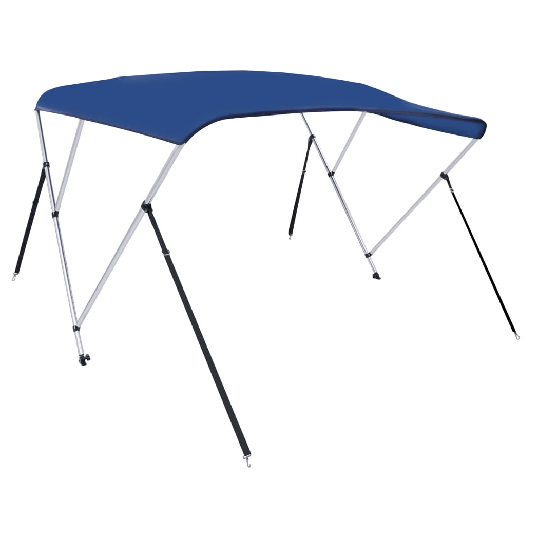 3 Bow Bimini Top Blue 183x140x137 cm