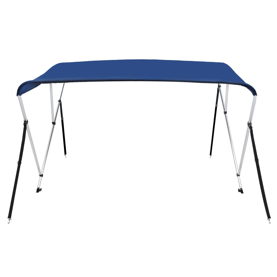 3 Bow Bimini Top Blue 183x140x137 cm