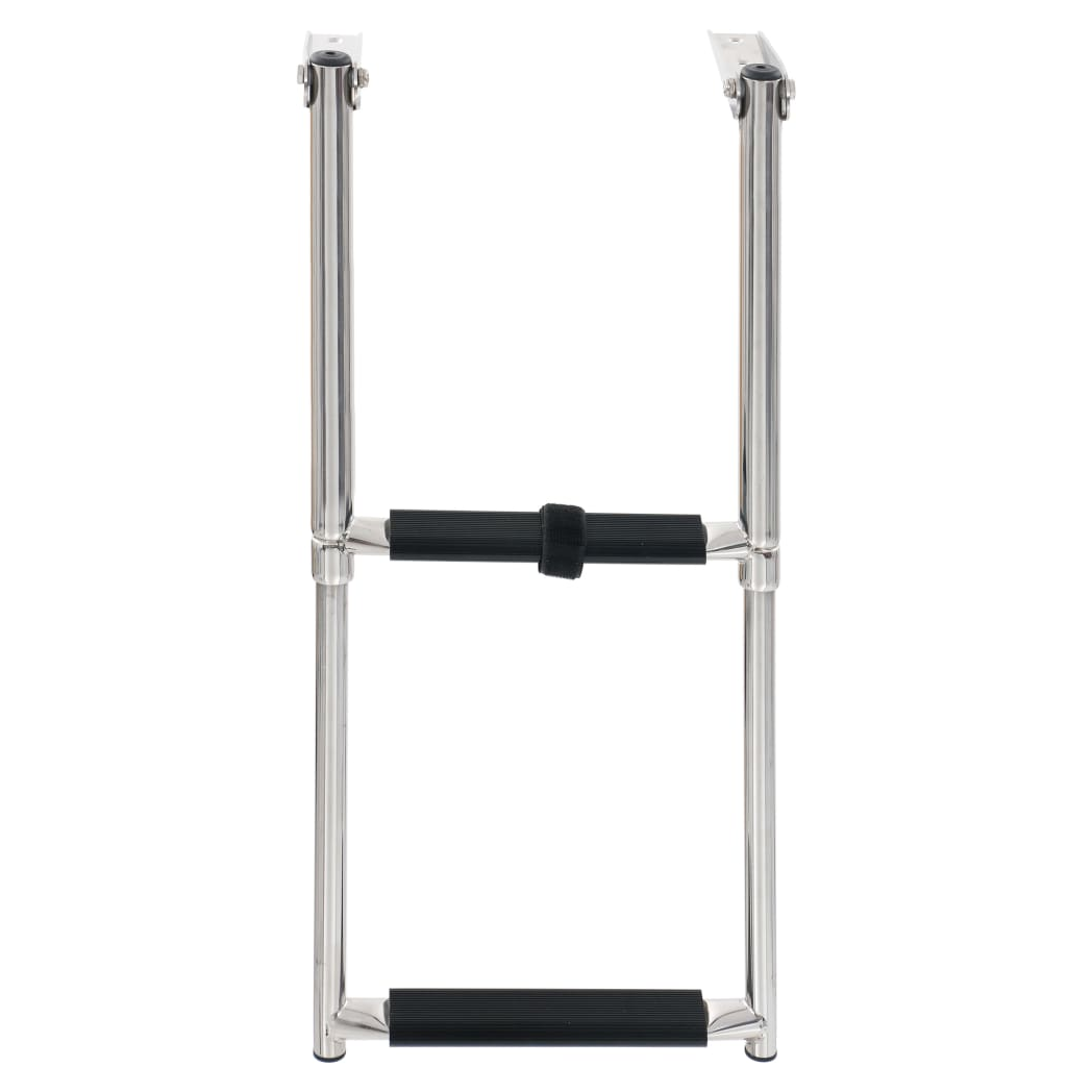 Folding Boarding Ladder 2-step Stainless Steel