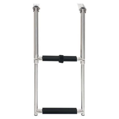Folding Boarding Ladder 2-step Stainless Steel
