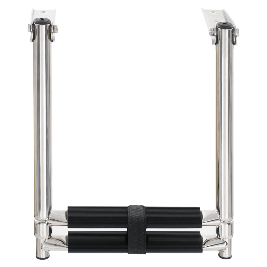 Folding Boarding Ladder 2-step Stainless Steel