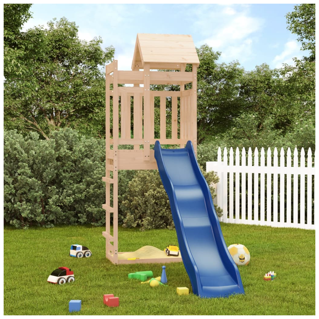 Outdoor Playset Solid Wood Pine