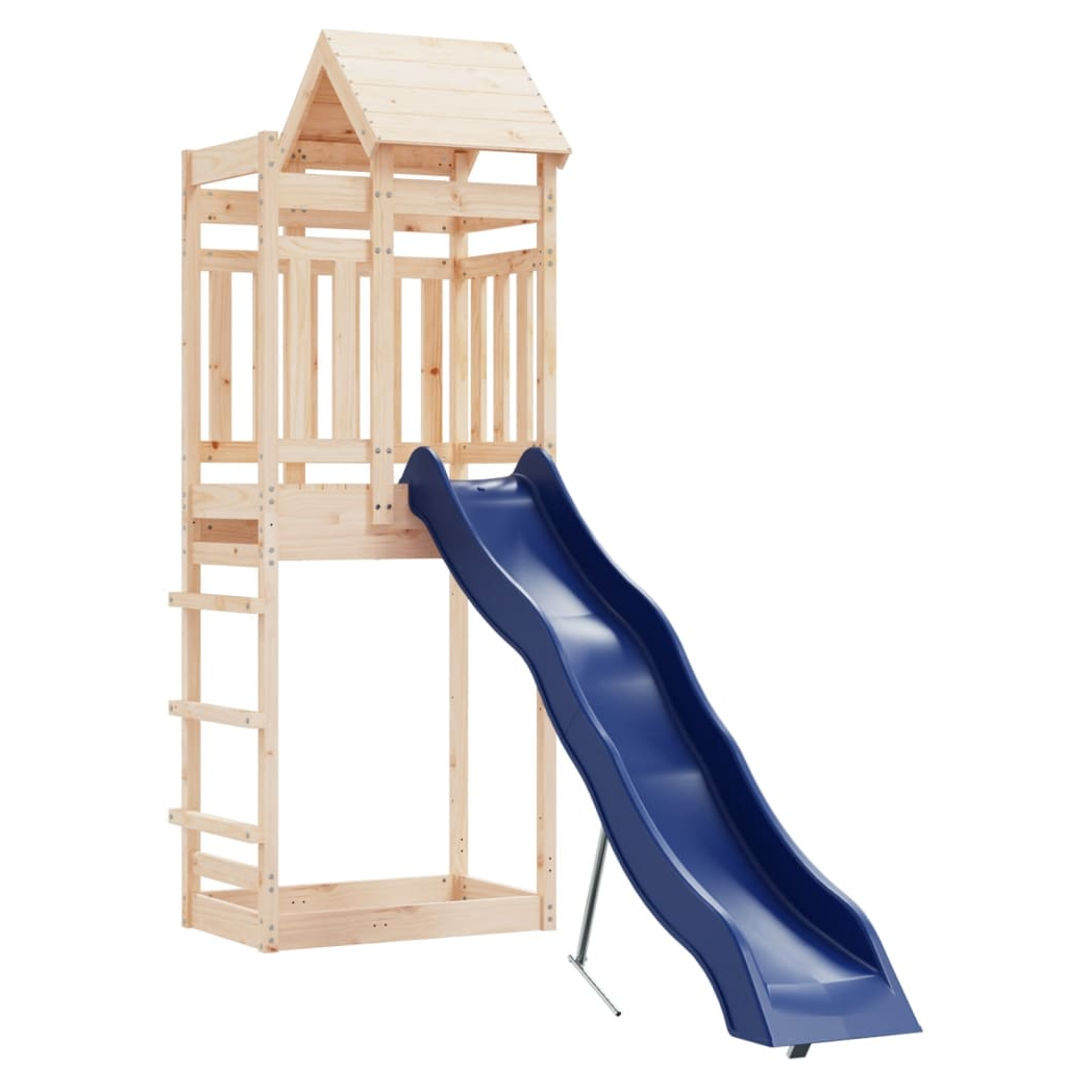 Outdoor Playset Solid Wood Pine