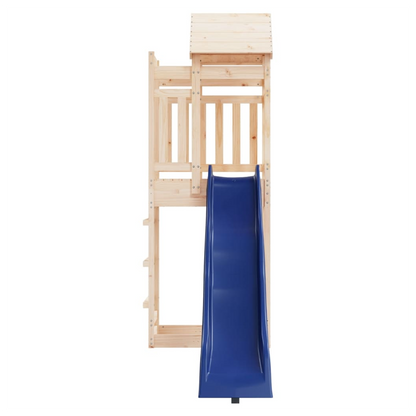Outdoor Playset Solid Wood Pine