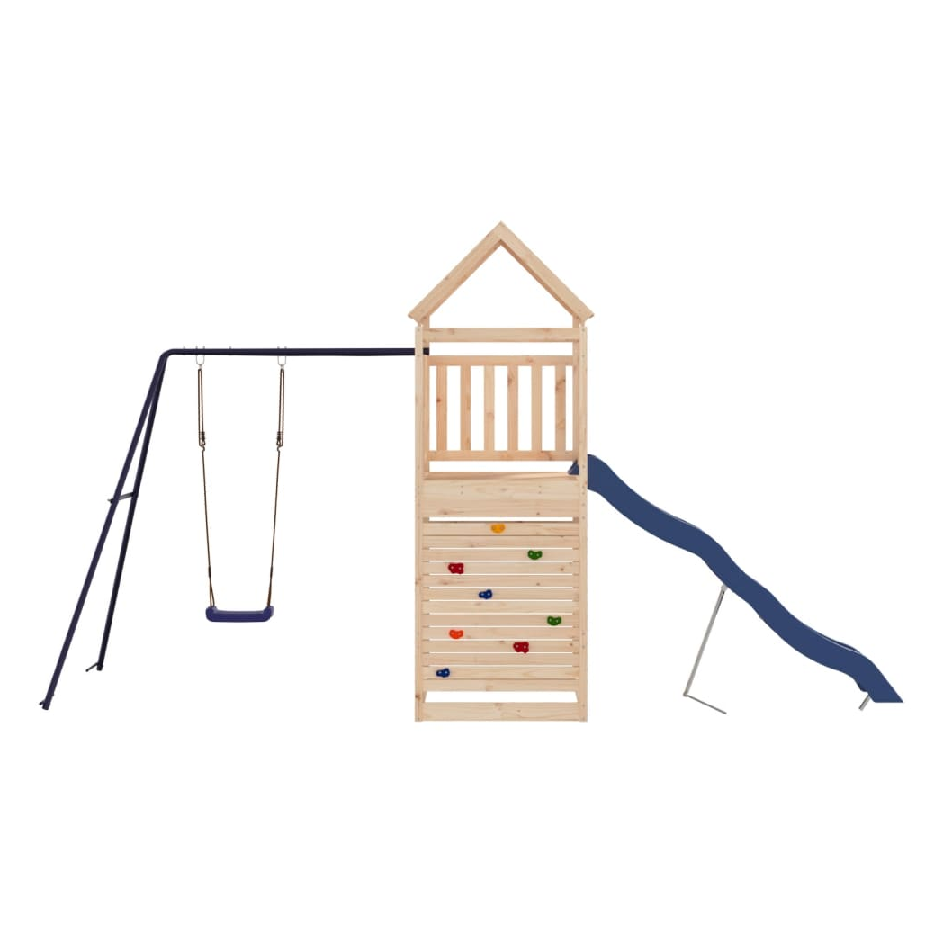 Outdoor Playset Solid Wood Pine