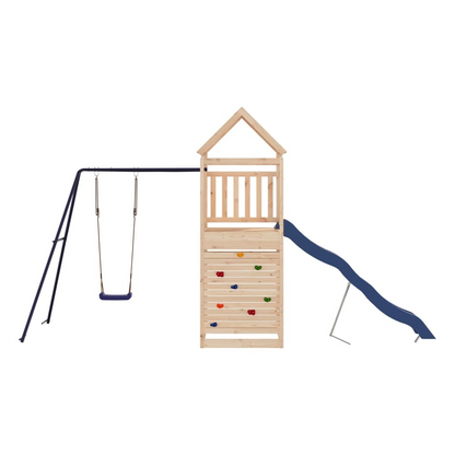 Outdoor Playset Solid Wood Pine