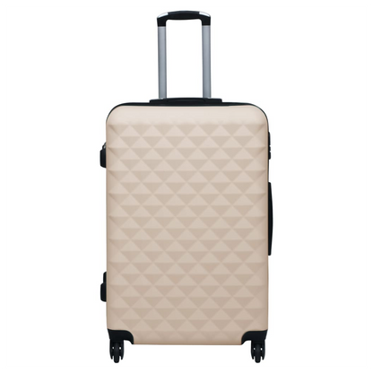 Hardcase Trolley Set 2 pcs Gold ABS