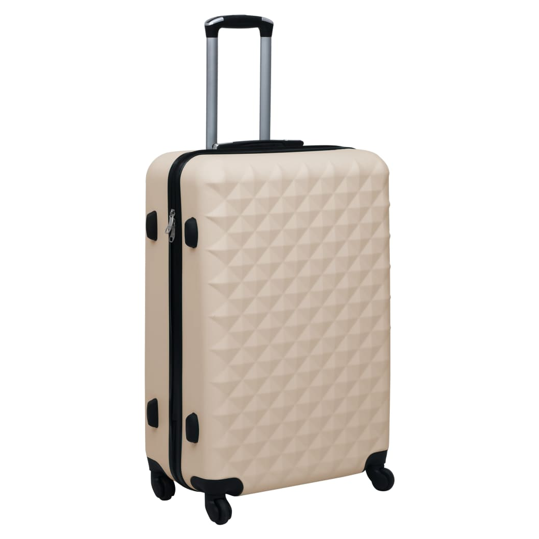 Hardcase Trolley Set 2 pcs Gold ABS