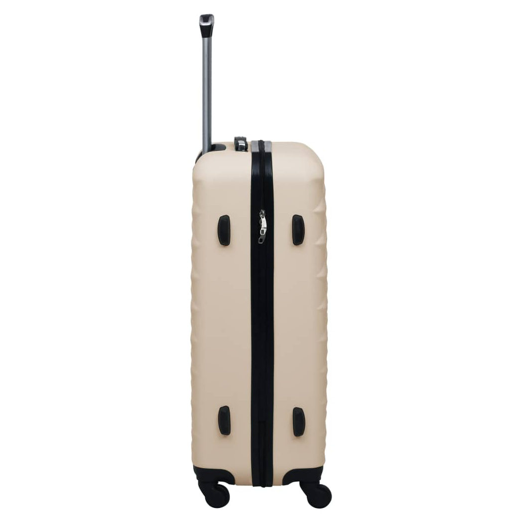 Hardcase Trolley Set 2 pcs Gold ABS