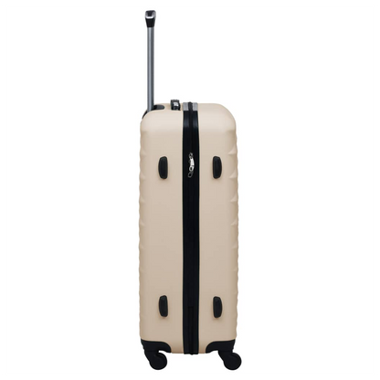 Hardcase Trolley Set 2 pcs Gold ABS