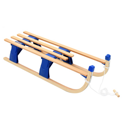 Folding Sledge Wood 110 cm
