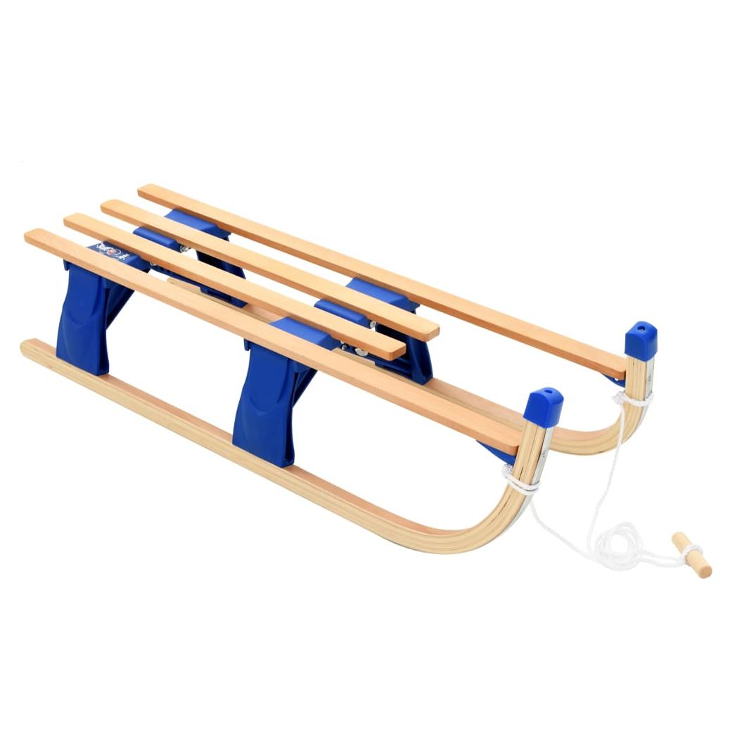 Folding Sledge Wood 110 cm