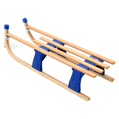Folding Sledge Wood 110 cm