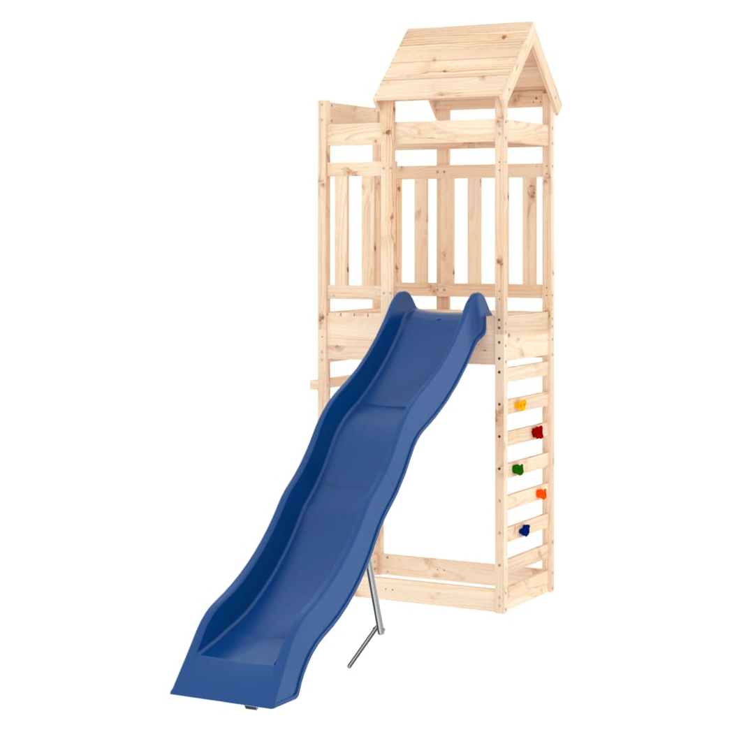 Outdoor Playset Solid Wood Pine
