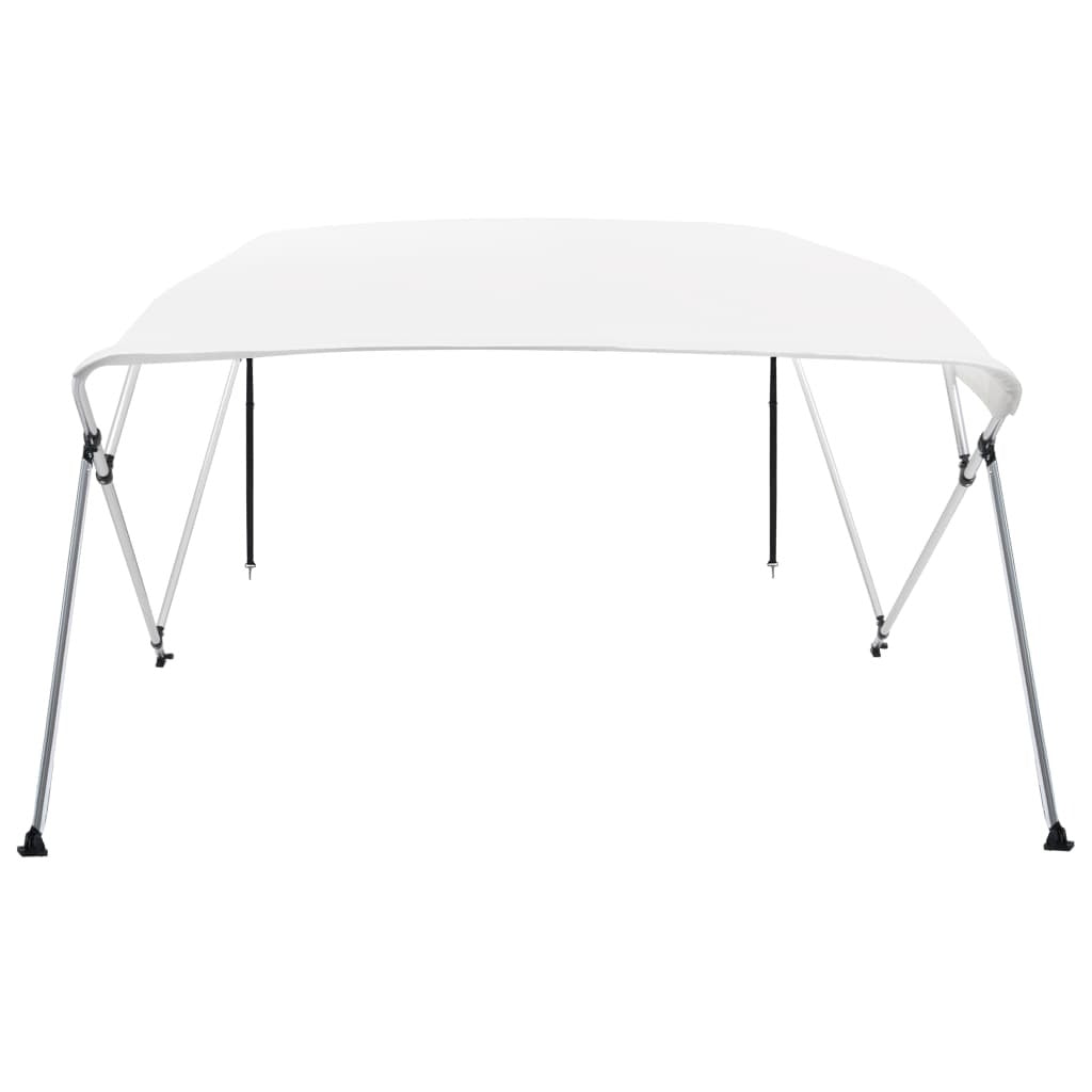 4 Bow Bimini Top White 243x210x137 cm