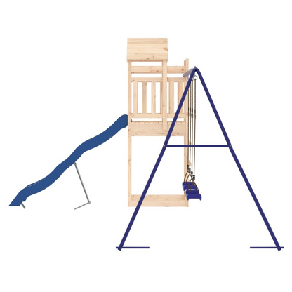 Outdoor Playset Solid Wood Pine