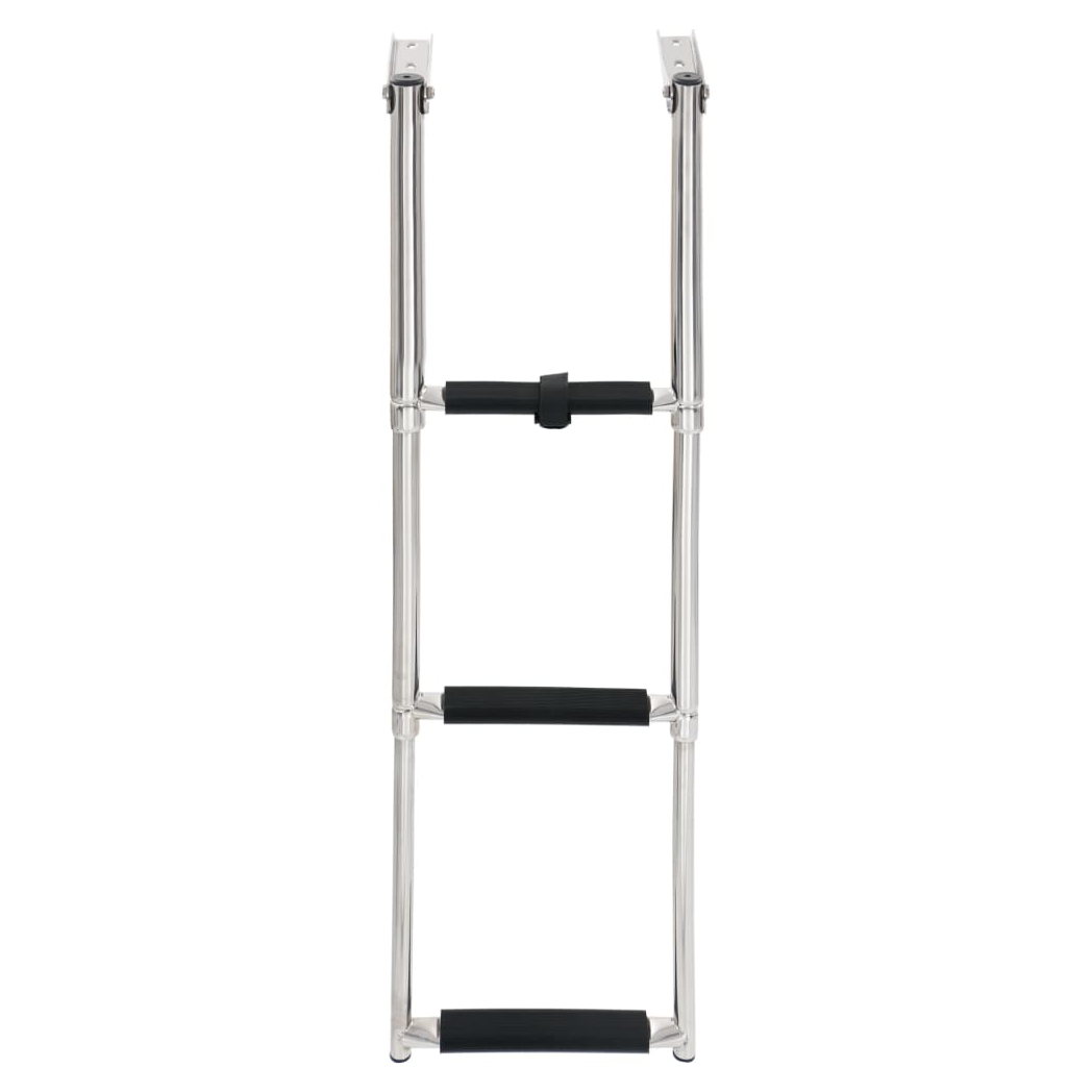Folding Boarding Ladder 3-step Stainless Steel