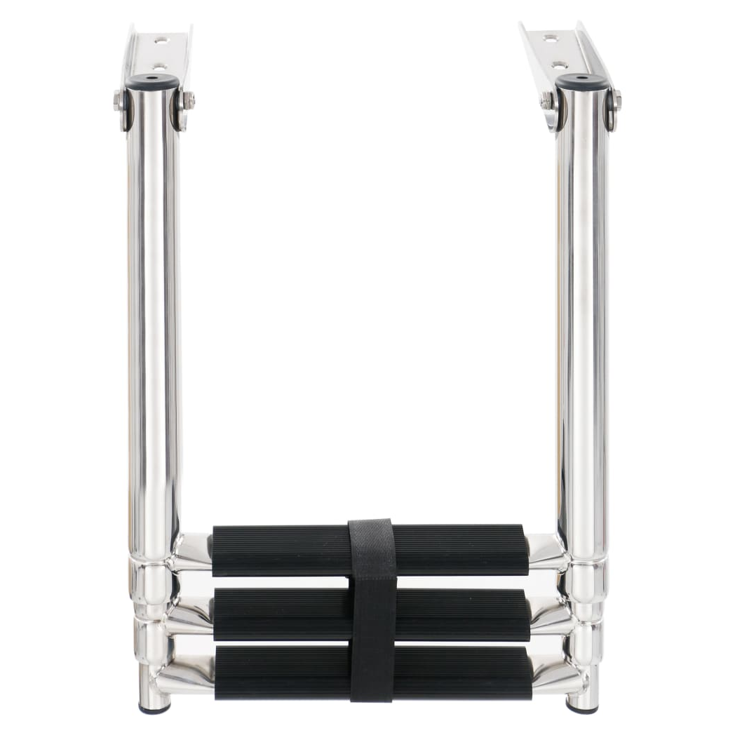 Folding Boarding Ladder 3-step Stainless Steel