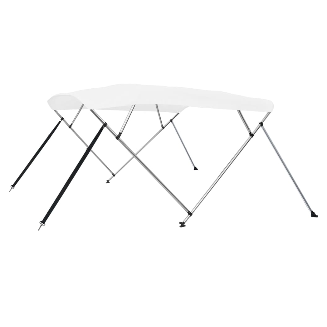 4 Bow Bimini Top White 243x196x137 cm