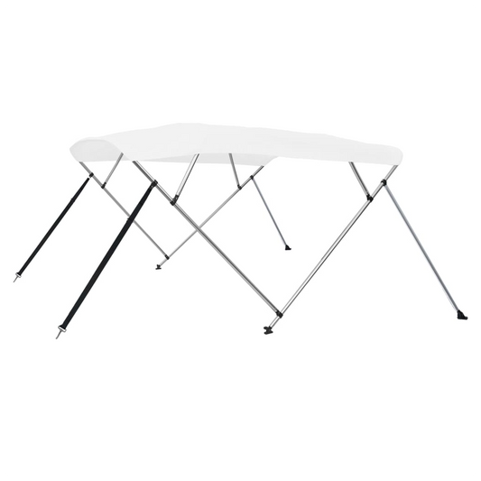 4 Bow Bimini Top White 243x196x137 cm
