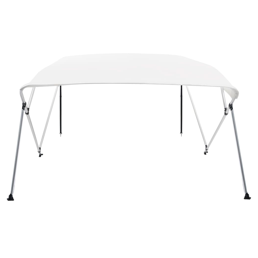 4 Bow Bimini Top White 243x196x137 cm