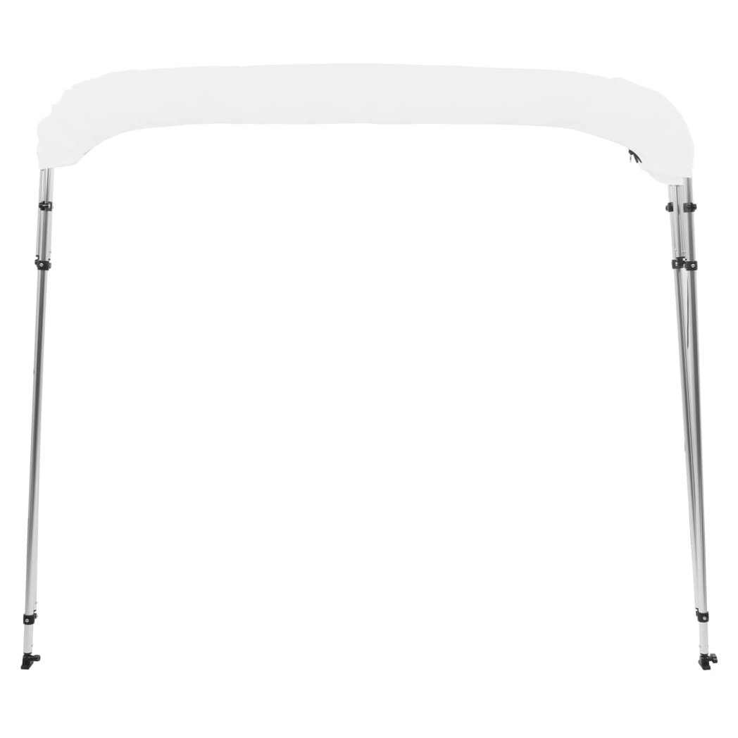 4 Bow Bimini Top White 243x196x137 cm
