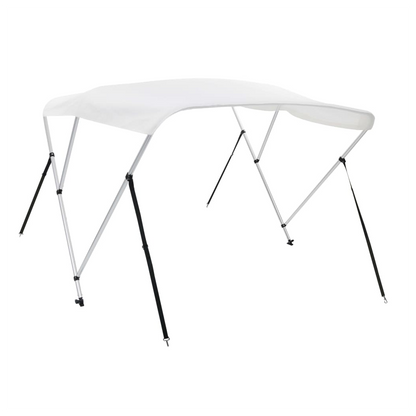 3 Bow Bimini Top White 183x140x137 cm