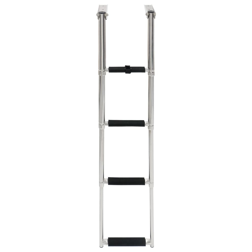 Folding Boarding Ladder 4-step Stainless Steel