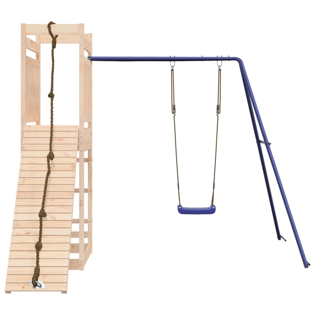 Outdoor Playset Solid Wood Pine