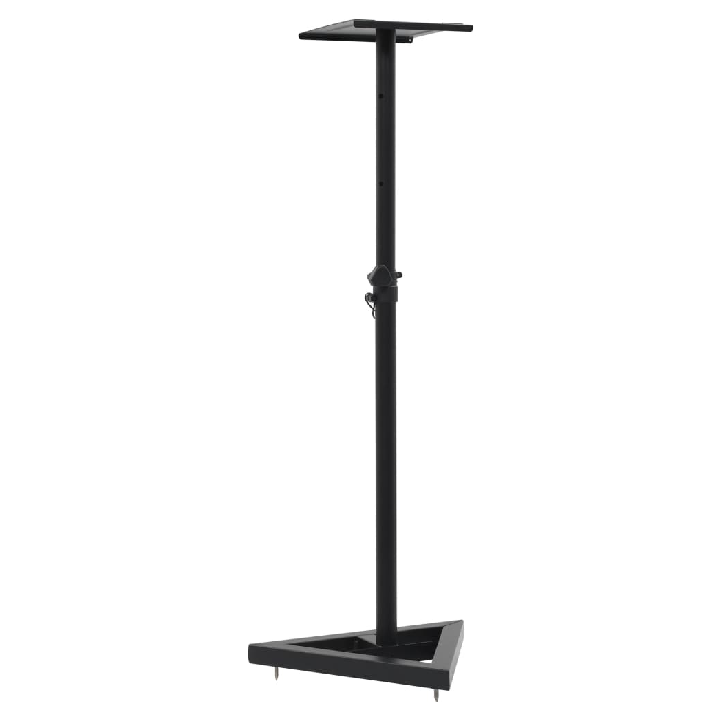 Studio Monitor Speaker Stands 2 pcs Black Steel