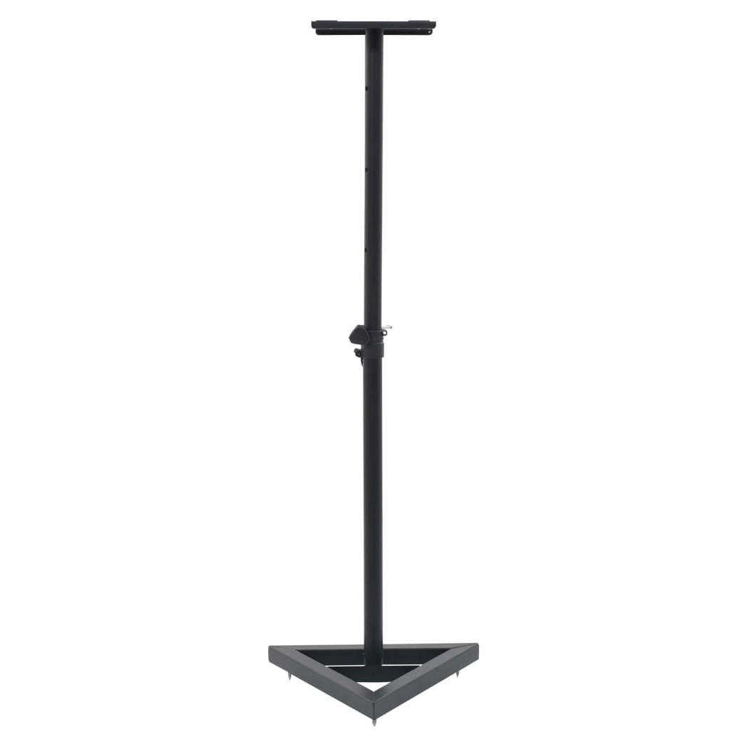Studio Monitor Speaker Stands 2 pcs Black Steel