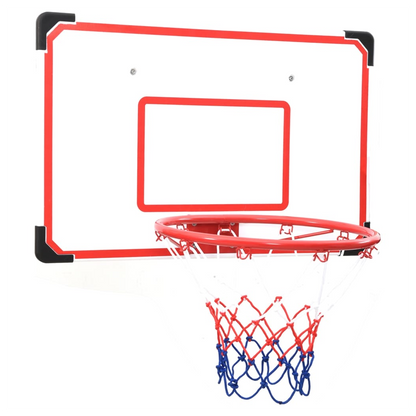Five Piece Wall Mounted Basketball Backboard Set