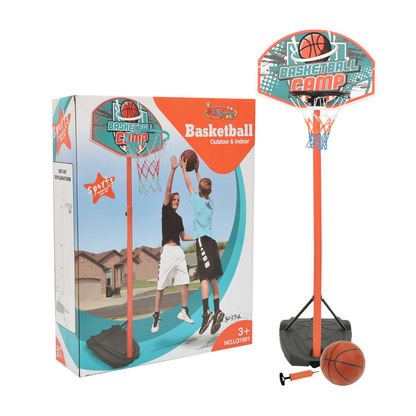 Portable Basketball Play Set Adjustable 180-230 cm