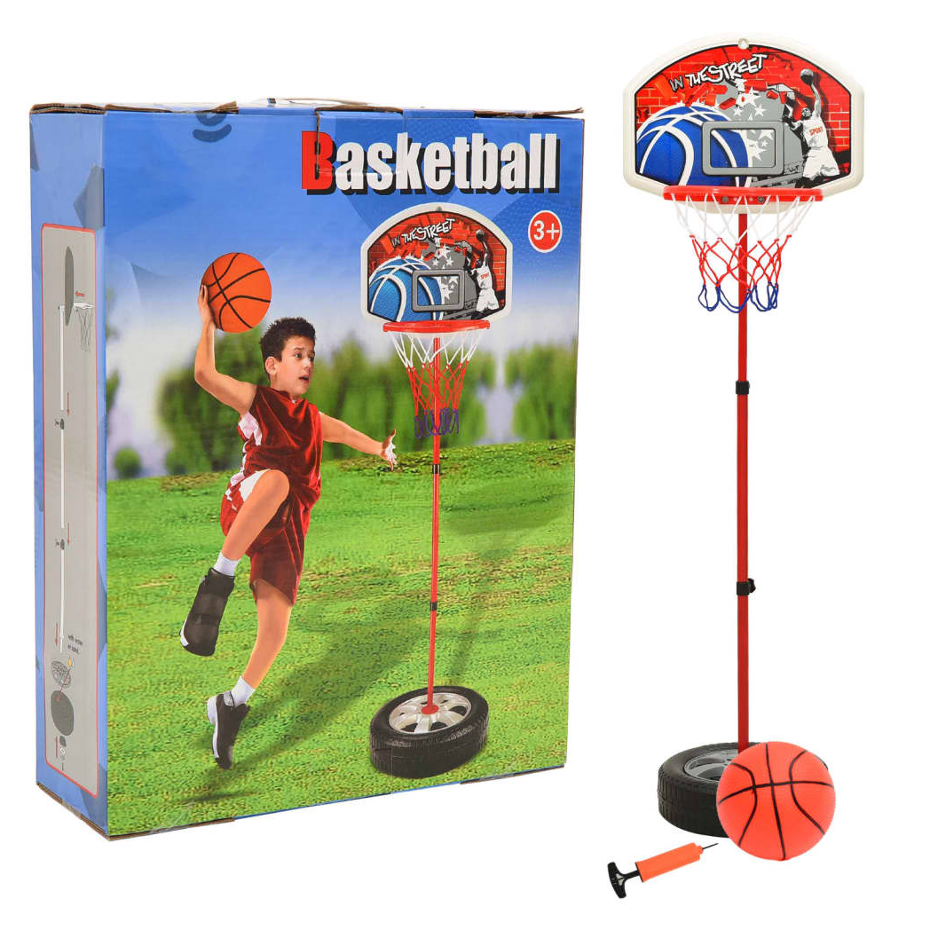 Children Basketball Play Set Adjustable 120 cm