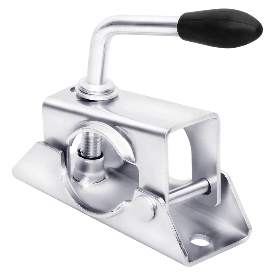 Jockey Wheel Clamps 2 pcs 13.5x6.5x14 cm Galvanised Steel