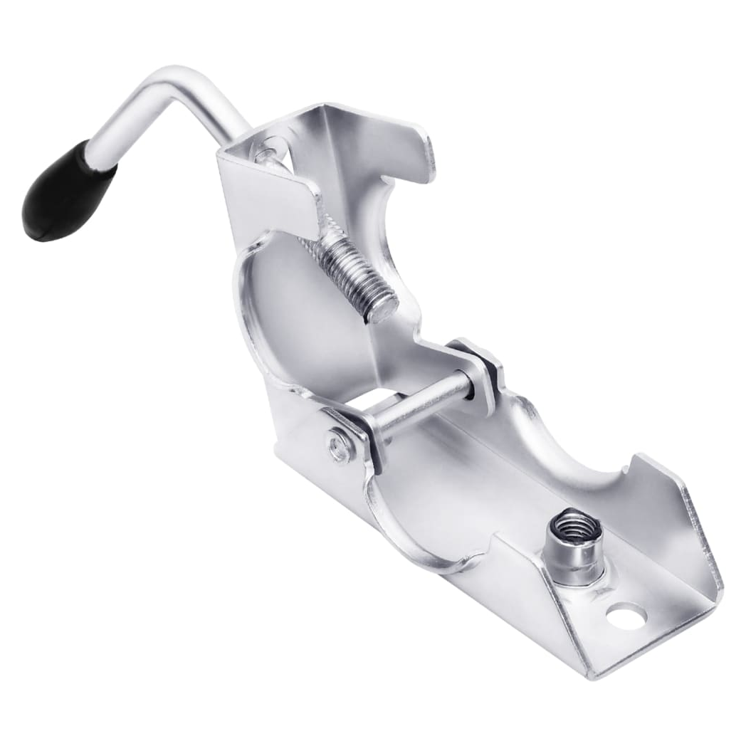 Jockey Wheel Clamps 2 pcs 13.5x6.5x14 cm Galvanised Steel