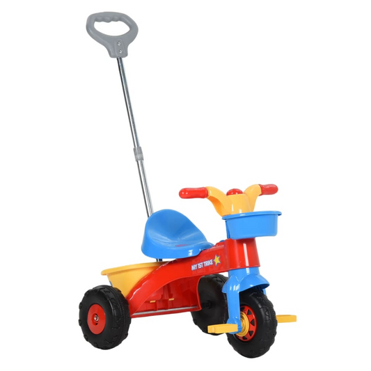 Tricycle for Kids with Parent Handle Multicolour