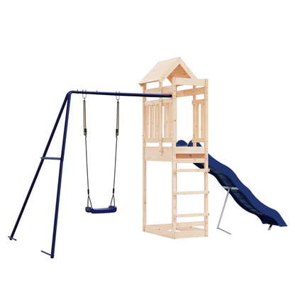 Outdoor Playset Solid Wood Pine