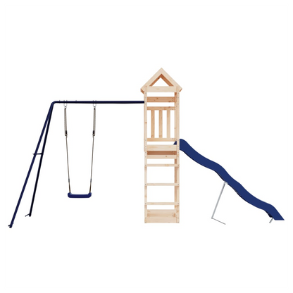 Outdoor Playset Solid Wood Pine