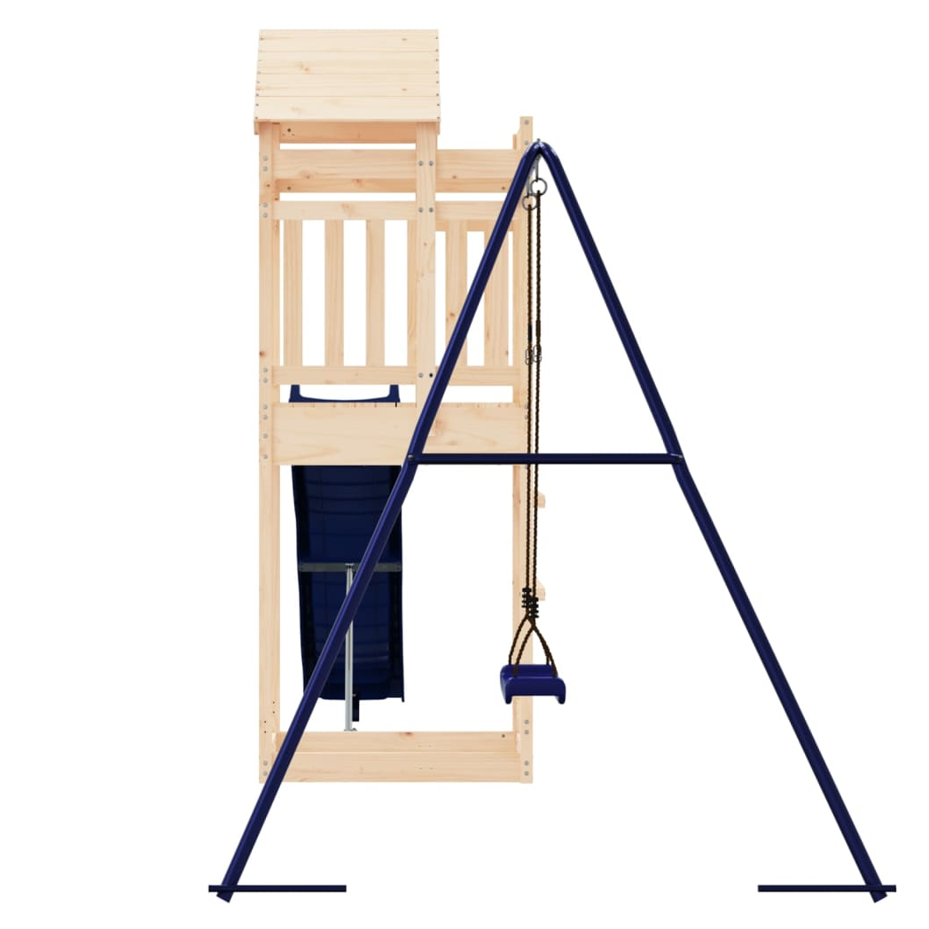 Outdoor Playset Solid Wood Pine