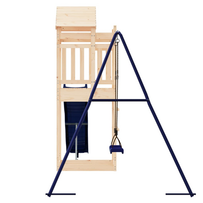 Outdoor Playset Solid Wood Pine
